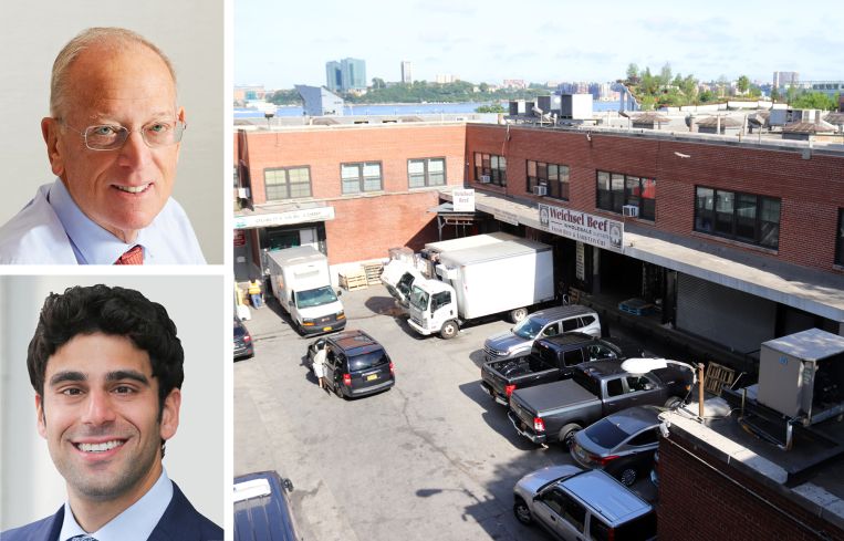 Douglaston Development's Jeffrey Levine (top), Kinwood Partners' David Himmel (bottom), and the Gansevoort Market Co-Op on Little West 12th Street.