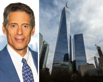 The Durst Organization's Jody Durst and 1 World Trade Center.