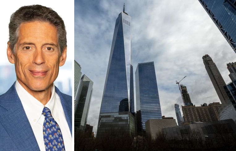 The Durst Organization's Jody Durst and 1 World Trade Center.