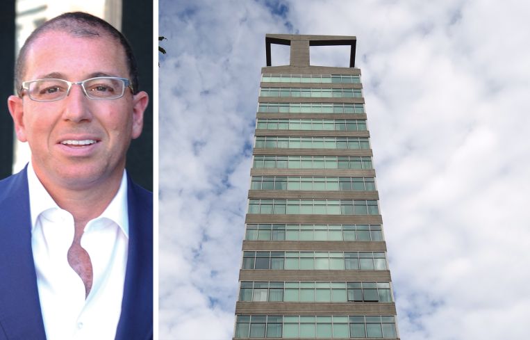 Joe Sitt of Thor Equities and the Modernhaus Soho Hotel.