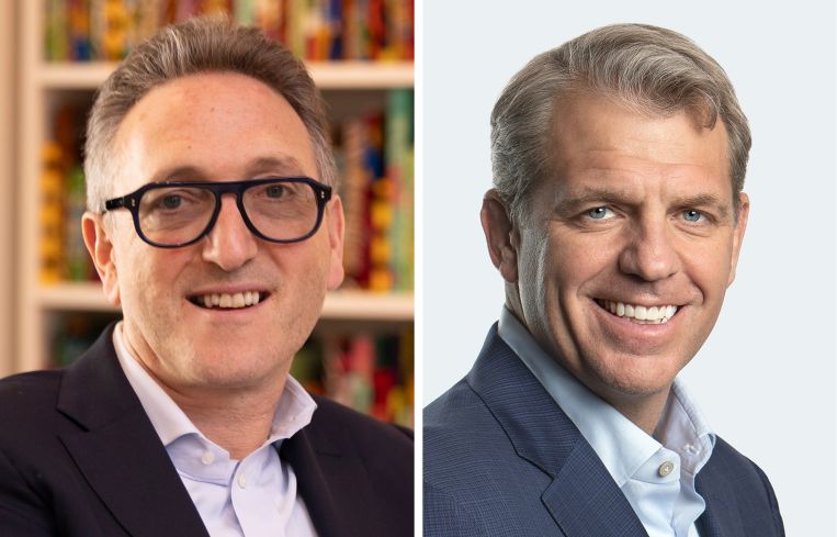 Cain's Jonathan Goldstein (left), and Eldridge Industries's Todd Boehly (right).