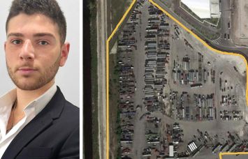 Marc Smouha of CorePoint Real Estate and 3200 NW 67th Avenue, Miami.