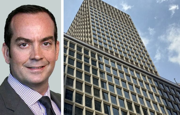 CBRE's Matthew McBride and 280 Park Avenue.