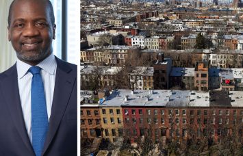BRP Companies' Managing Partner Meredith Marshall and the Bedford-Stuyvesant neighborhood of Brooklyn.
