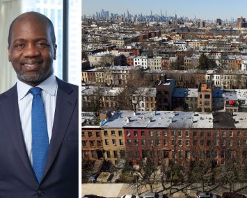 BRP Companies' Managing Partner Meredith Marshall and the Bedford-Stuyvesant neighborhood of Brooklyn.