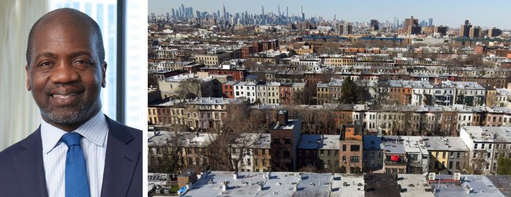 BRP Companies' Managing Partner Meredith Marshall and the Bedford-Stuyvesant neighborhood of Brooklyn.