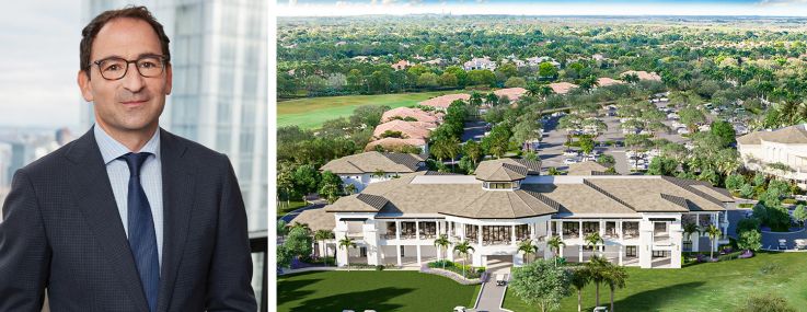 Jonathan Gray, president and chief operating officer of Blackstone Group; Mirasol Country Club in Palm Beach Gardens, Fla.