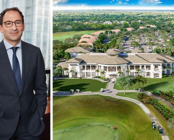 Jonathan Gray, president and chief operating officer of Blackstone Group; Mirasol Country Club in Palm Beach Gardens, Fla.