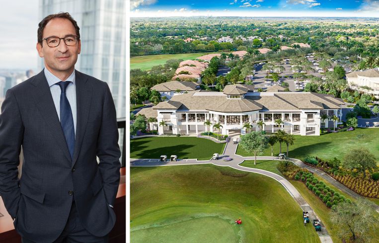 Jonathan Gray, president and chief operating officer of Blackstone Group; Mirasol Country Club in Palm Beach Gardens, Fla.