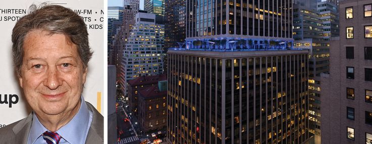 Neal Shapiro, WNET Group president and CEO, and 437 Madison Avenue.