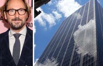 Richemont CEO Nicolas Bos and 645 Fifth Avenue.
