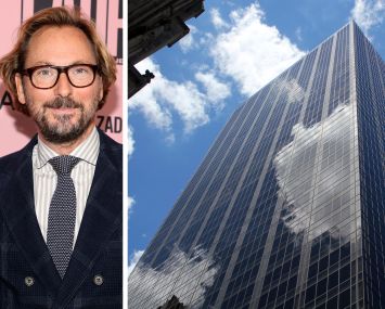 Richemont CEO Nicolas Bos and 645 Fifth Avenue.