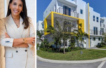Tishman Speyer's Nikita Rao and Bell at Broken Sound in Boca Raton, Fla.