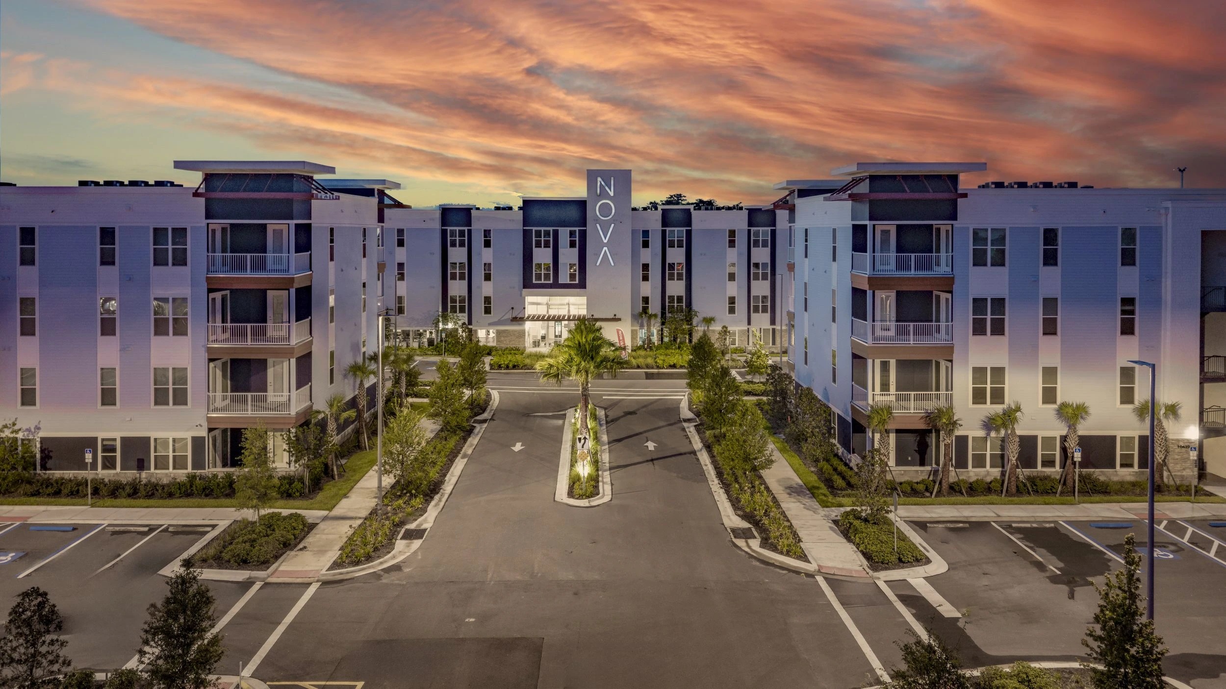 Rendering of Nova at East Park Village, a 264-unit garden-style apartment complex in Orlando, Fla