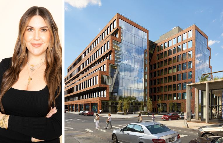 Glowbar founder and CEO Rachel Liverman and 25 Kent, Brooklyn.