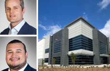 Nick Buss and Edwin Rosales of The Klabin Company and 4742 Redlands Avenue, Perris, Calif.