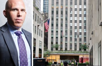 RXR CEO Scott Rechler and 75 Rockefeller Plaza.