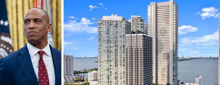 Housing and Urban Development Secretary Scott Turner and Metro Edgewater, Miami.