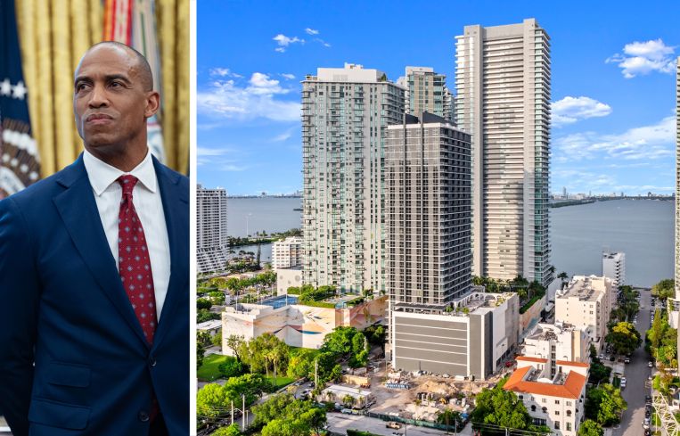 Housing and Urban Development Secretary Scott Turner and Metro Edgewater, Miami.