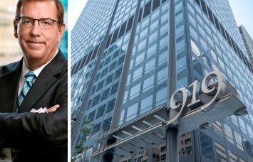 SL Green's Steven Durels and 919 Third Avenue.