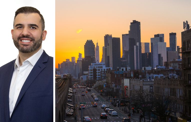 RTL's Thomas Galo and Long Island City, Queens.