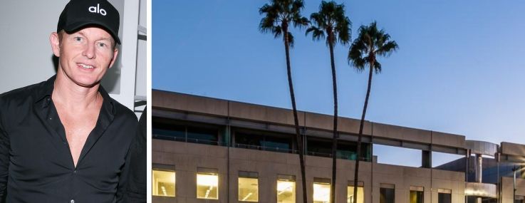 Danny Harris, Founder and CEO of Alo Yoga, and 8942 Wilshire Boulevard in Beverly Hills.