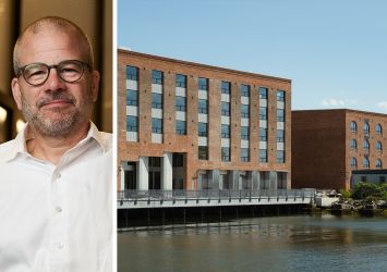 New York City Economic Development Corporation President and CEO Andrew Kimball and MADE Bush Terminal in Brooklyn.