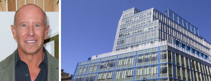 Starwood Capital's Barry Sternlicht and 425 Westchester Avenue in The Bronx.