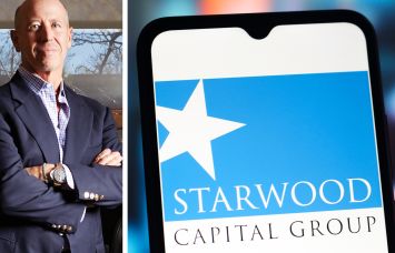 Starwood Capital Chairman and CEO Barry Sternlicht and the Starwood Capital logo.
