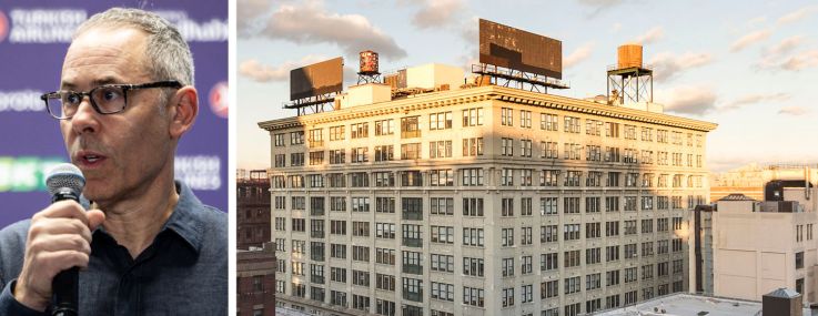 Overtime CEO Dan Porter and 20 Jay Street, Brooklyn.