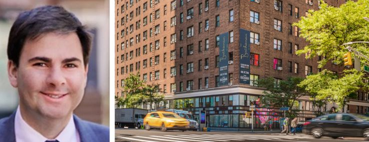 Katz & Associates' Daniel DePasquale (top) and David Yablon (bottom), and The Buchanan at 160 East 48th Street.
