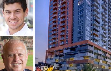 JRK Holdings President Danny Lippman (top), Lerner Enterprises Managing Principal Mark Lerner (bottom), and Motion at Dadeland in Miami.