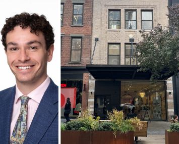 Meridian Capital Group's Eli Marcus and 410 West 14th Street.