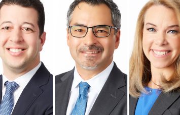 Cannon Hill Capital Partners' Eric Rubin (from left), Jeff Gronning, and Melissa Donohoe.