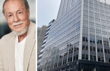 Global Holdings founder Eyal Ofer and 1250 Broadway.