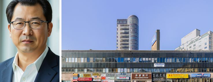 United Construction and Development's Chris (Jia Shu) Xu. 41-60 Main Street in Flushing, Queens.