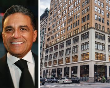 The Moinian Group CEO, Joseph Moinian, and 245 Fifth Avenue.