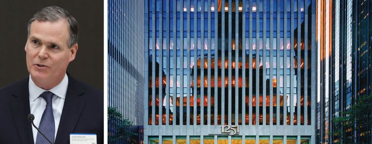 John Kessler, CEO of Mitsui Fudosan America, and 1251 Avenue of the Americas.
