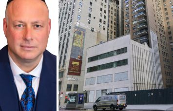 Augenbaum Realty's Josh Augenbaum and 49 West 57th Street.