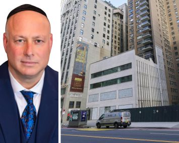Augenbaum Realty's Josh Augenbaum and 49 West 57th Street.