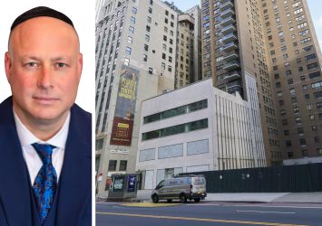 Augenbaum Realty's Josh Augenbaum and 49 West 57th Street.
