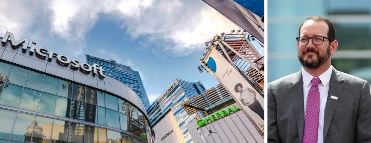 Part of L.A. Live complex and Microsoft theater, in Downtown LA. AEG CEO Dan Beckerman.