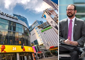 Part of L.A. Live complex and Microsoft theater, in Downtown LA. AEG CEO Dan Beckerman.