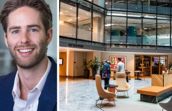 Pembroke Director of Asset Management Max Timmons and 1201 New York Avenue NW, Washington, D.C.