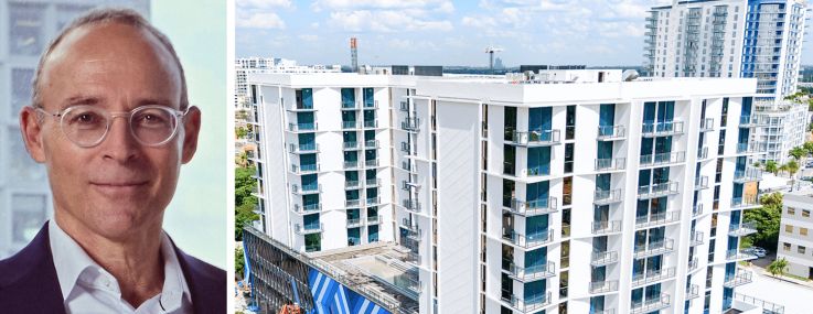 Naftali Group's Miki Naftali and Nine Hollywood at 1809 Jackson Street in Hollywood, Fla.