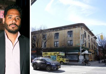 Kalel Companies' founding principal Pierre Downing and 1166 Bedford Avenue, Brooklyn.