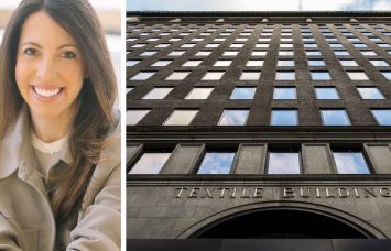 The Knot Worldwide CEO Raina Moskowitz and 295 Fifth Avenue.
