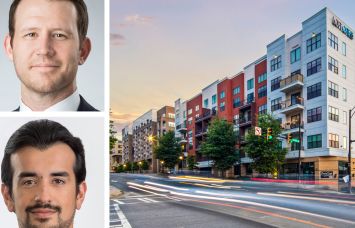 Mesa West Capital's Russell Frahm (top) and Pamir Niaz (bottom), and Loft One35 in Charlotte, N.C.