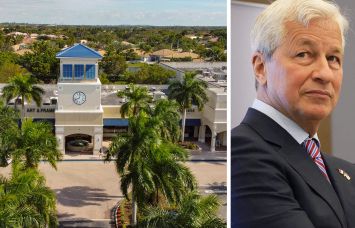 The Shoppes at Heron Lakes in Coral Springs, FL. JP Morgan CEO, Jamie Dimon.