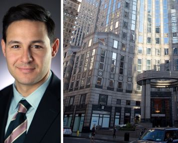 TF Cornerstone's Steve Gonzalez and 135 East 57th Street.